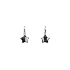 Earrings Starfish from White Gold