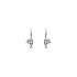 Children's Gold Earrings Dolphins with Zircones