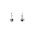 Earrings Sdrce with White Gold Zircons