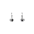 Earrings Sdrce with White Gold Zircons