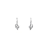 Elegant White Gold Earrings with a Touch of Luxury