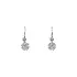 Children's Earrings with White Gold Zircons