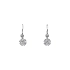 Children's Earrings with White Gold Zircons