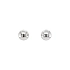 Fine White Gold Pecky Earrings