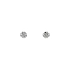 Charm of Happiness - White Gold Earrings in the Shape of a Quatrefoil