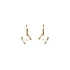 Gold Earrings with Pearl