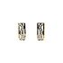 Gold Earrings with Zircons