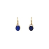 Gold Earrings with Lapis Lazuli - Delicacy and Strength in One Jewel