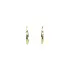 Gold Round Earrings