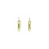 Gold Round Earrings