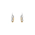 Gold Earrings Rings made of Combination Gold