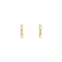 Gold Earrings Circles