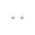 White Gold Pearl Earrings