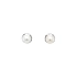 Pecky Earrings with White Gold Pearl