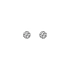 Gold Pecky Earrings with Zircones