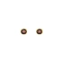 Gold Pecky Earrings with Zircones