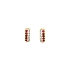 Gold Earrings with Zircons