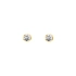 Gold Earrings Earrings with Zircons