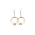 Gold dangle earrings