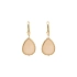 Gold dangle earrings