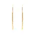 Gold dangle earrings