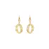 Gold dangle earrings