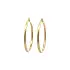 Gold Round Earrings
