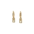 Gold dangle earrings