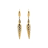 Gold dangle earrings