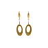 Gold dangle earrings