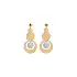 Gold dangle earrings