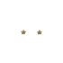 Gold Pecky Earrings with Zircones
