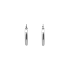 White Gold Round Earrings