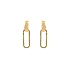 Gold dangle earrings