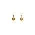 Gold Earrings Flowers