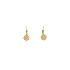 Gold dangle earrings