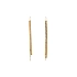 Gold dangle earrings