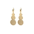 Gold dangle earrings