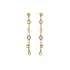 Gold dangle earrings