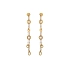 Gold dangle earrings