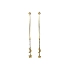 Gold dangle earrings