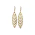 Gold dangle earrings