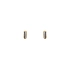 Gold Pecky Earrings with Colored Stones