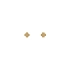 Gold Peck Earrings Four-leaf clover