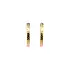 Gold Round Earrings