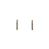 Gold Earrings with Zircons