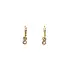 Golden Infinity Earrings with Zirconias