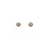 Gold Pecky Earrings with Zircones