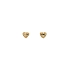 Gold Pecky Earrings Hearts
