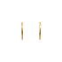Classic Yellow Gold Round Earrings